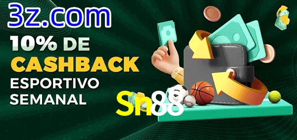 10% de bônus de cashback na Sn88